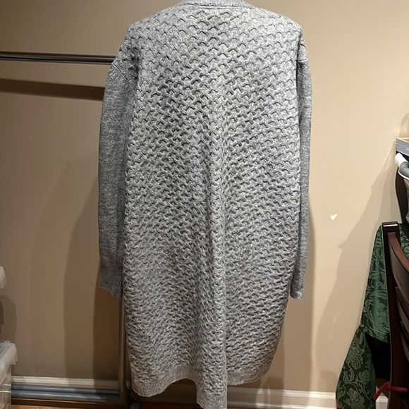 26/28 Lane Bryant Long open sweater cardigan - Picture 5 of 8